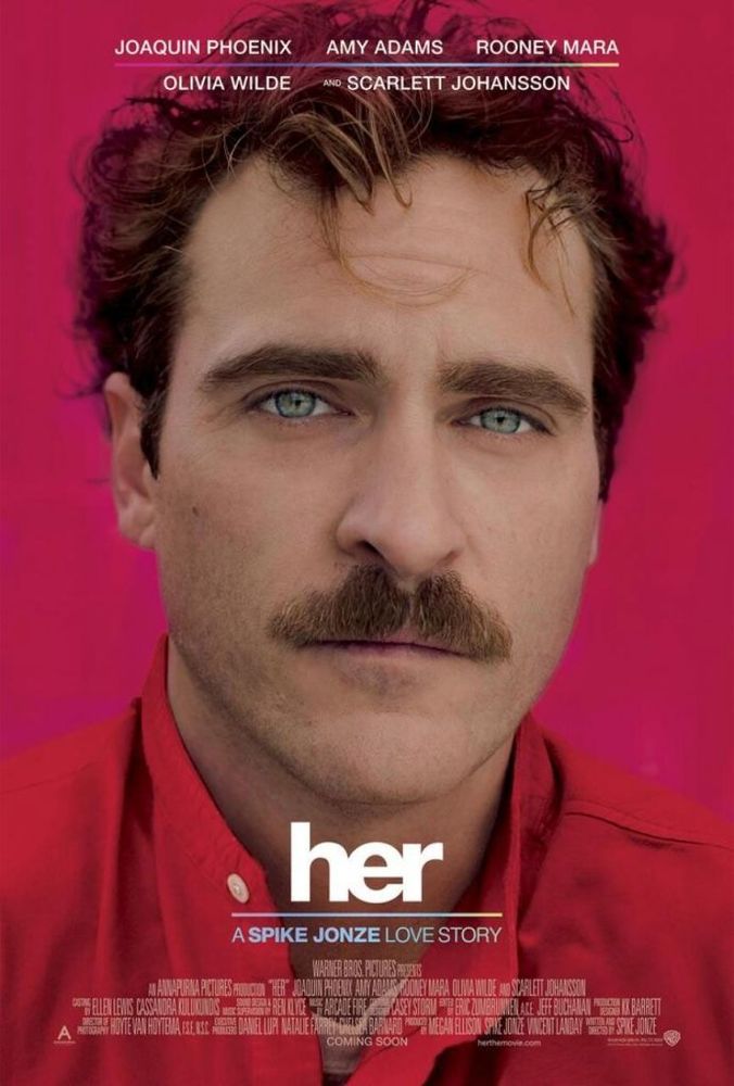 پوستر فیلم «او»(Her) با بازی واکین فینیکس